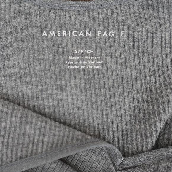 American Eagle/Aerie Assorted Top Bundle Blue Grey Size Small - Picture 10 of 10